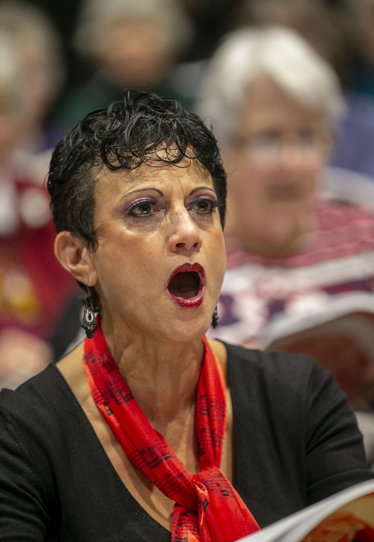 Choral Society of Greensboro rehearses "Messiah"